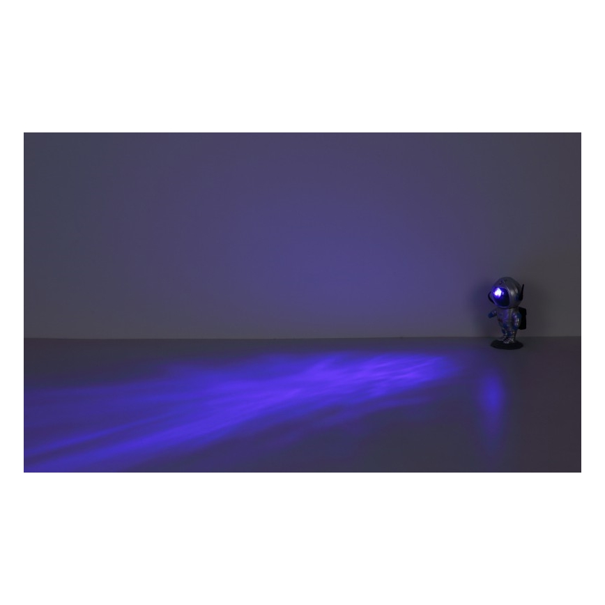 Globo - Lampe de table RGB LED/4,5W/5V astronaute argent
