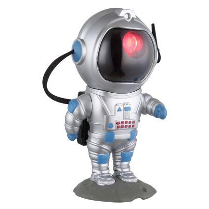 Globo - LED RGB Tafellamp LED/4,5W/5V astronaut zilver