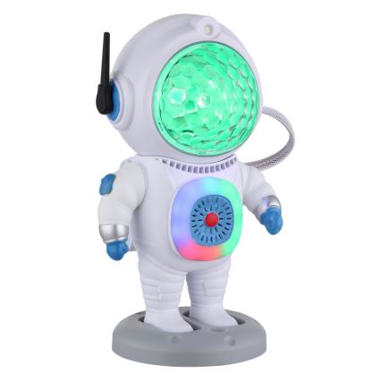 Globo - Lampe de bureau LED RGB LED/6W/5V astronaute blanc