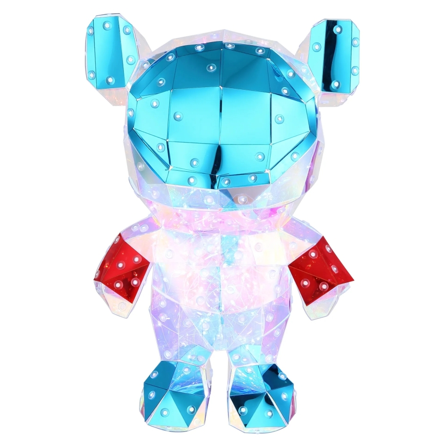 Globo - Décoration de table LED en coffret cadeau LED/0,03W/5V USB ours spatial