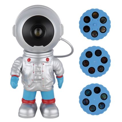 Globo - Dimbare LED-projector LED/3W/5V astronaut