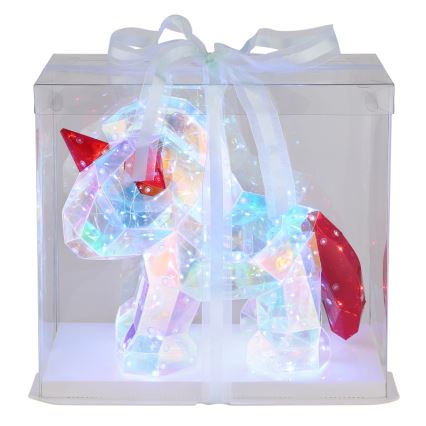 Globo - Décoration de table LED/3W/5V USB Licorne