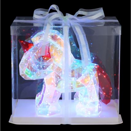 Globo - Décoration de table LED/3W/5V USB Licorne