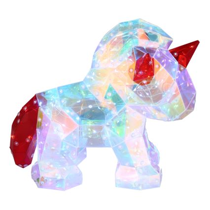 Globo - Décoration de table LED/3W/5V USB Licorne