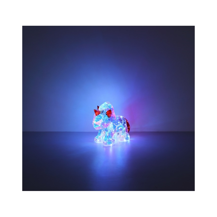 Globo - Décoration de table LED/3W/5V USB Licorne