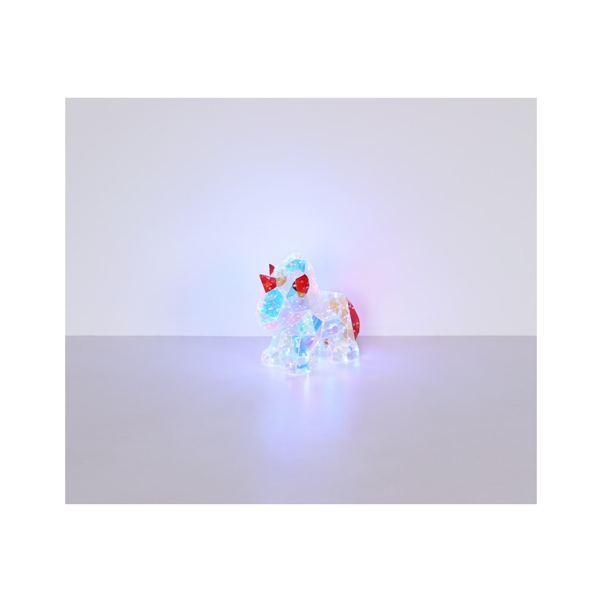 Globo - Décoration de table LED/3W/5V USB Licorne
