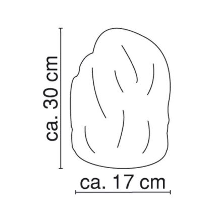 GLOBO - Salt lamp 1xE14/15W/230V 8,77 kg