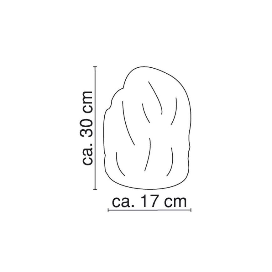 GLOBO - Salt lamp 1xE14/15W/230V 8,77 kg