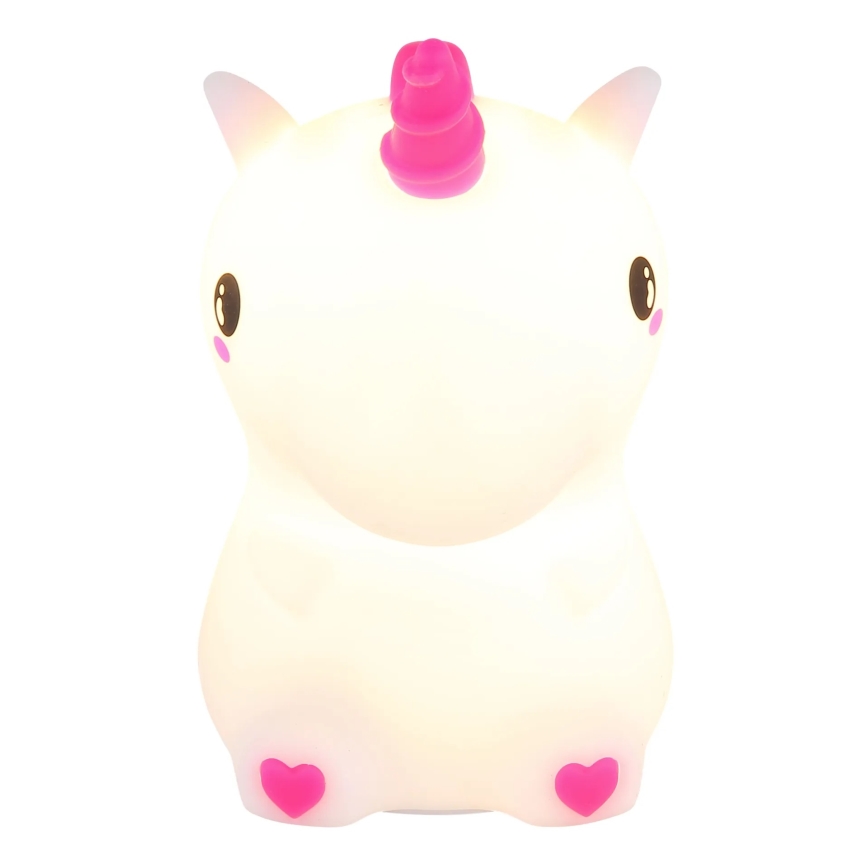 Globo - Veilleuse de nuit rechargeable pour enfants LED RGBW dimmable LED/1,5W/5V 1200 mAh licorne