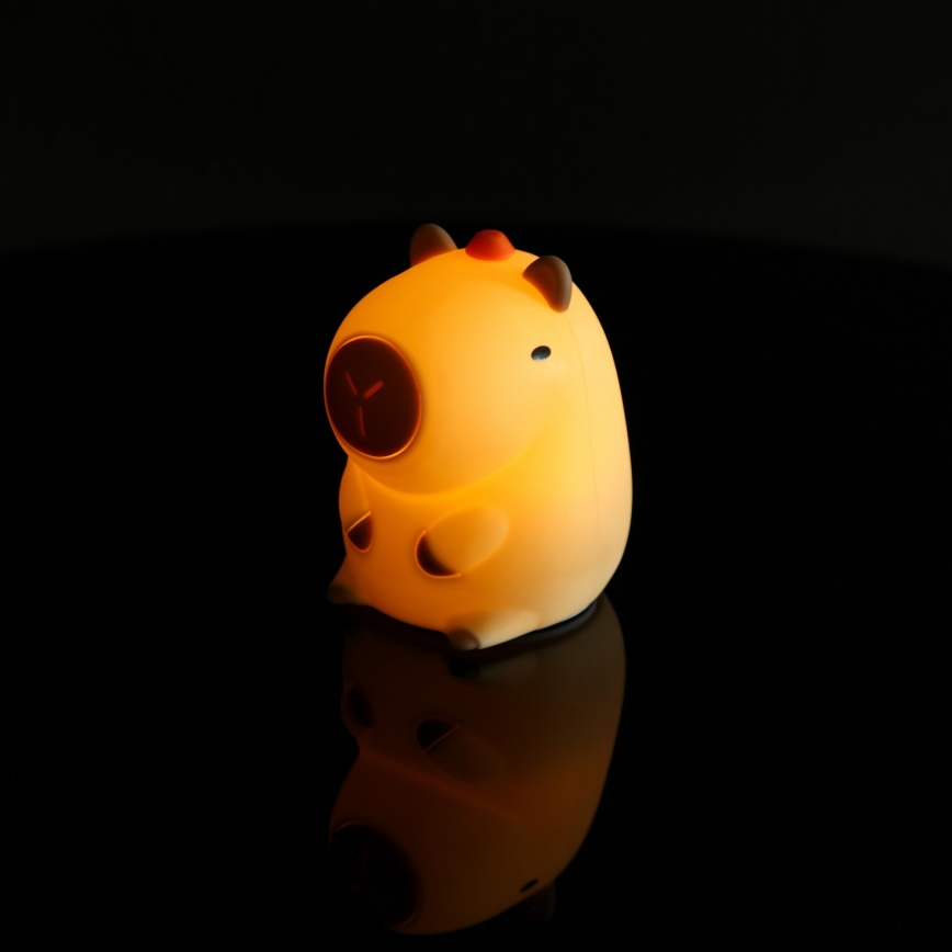 Globo - Veilleuse rechargeable pour enfants LED RGBW dimmable LED/1,5W/5V 1200 mAh capybara