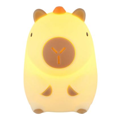 Globo - Veilleuse rechargeable pour enfants LED RGBW dimmable LED/1,5W/5V 1200 mAh capybara