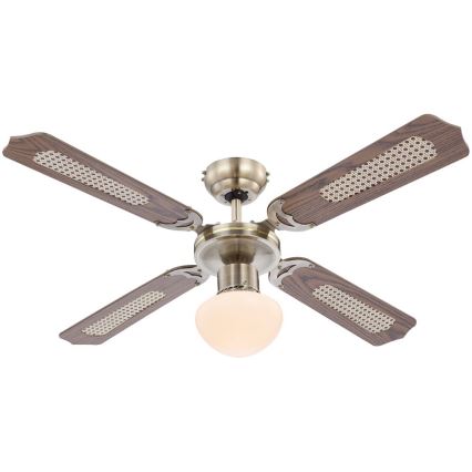 Globo - Ventilateur de plafond 1xE27/60W/230V