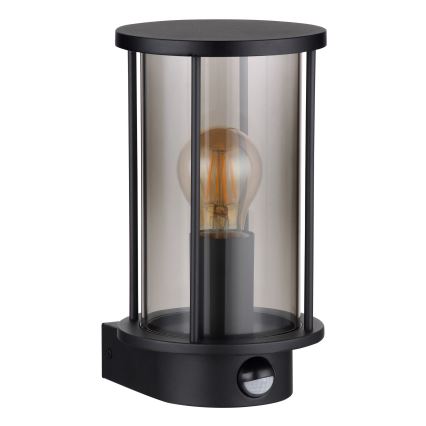 Globo - Wandlamp voor buiten met sensor 1xE27/60W/230V IP54