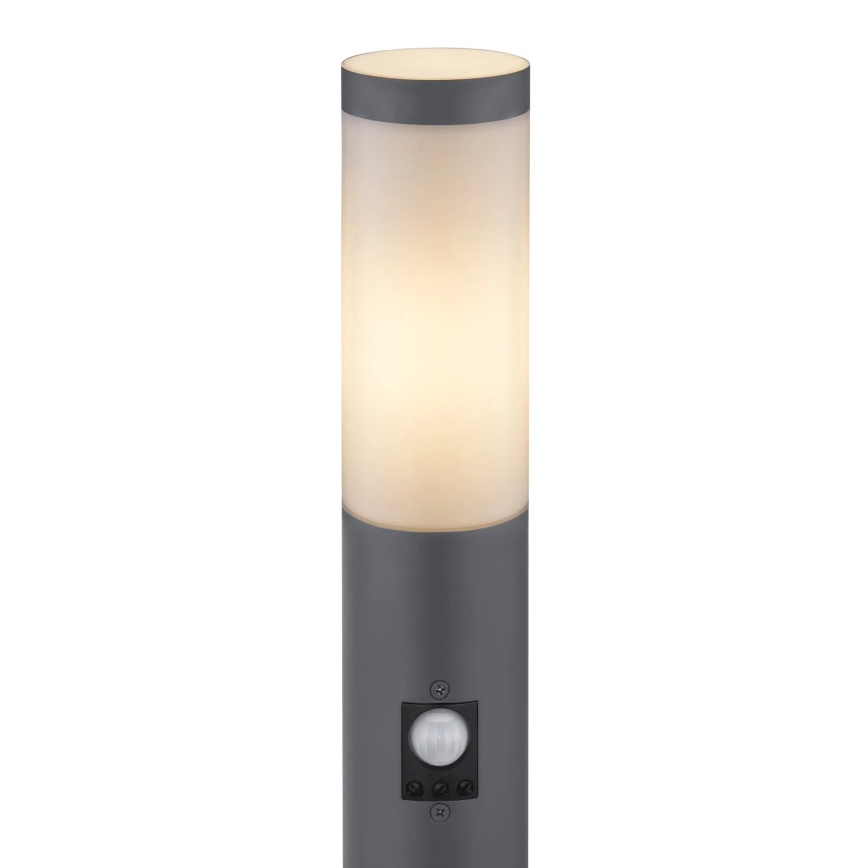 Globo - Sensorlamp voor buiten 1xE27/15W/230V IP44 80 cm antraciet