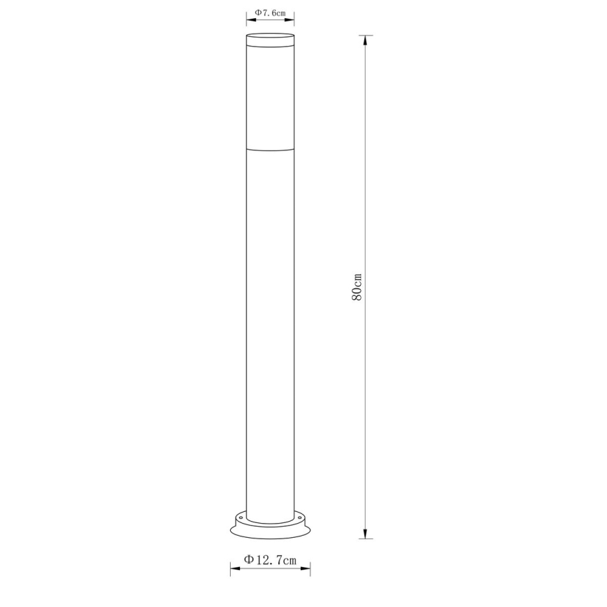 Globo - Buitenlamp 1xE27/23W/230V 80 cm IP44