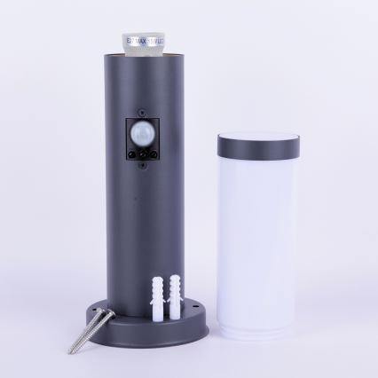 Globo - Buitenlamp met sensor 1xE27/15W/230V 45 cm IP44