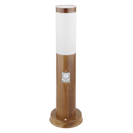 Globo - Lampe d'extérieur équipée d'un détecteur 1xE27/15W/230V 45 cm IP44