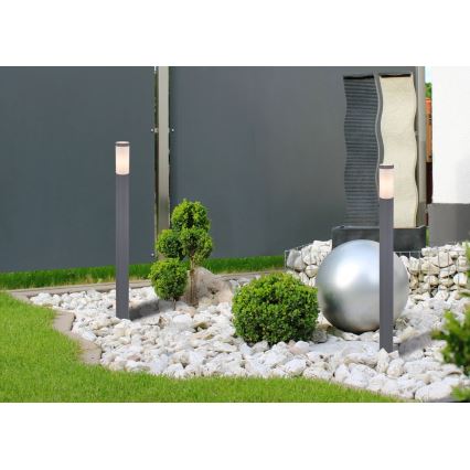 Globo - Buitenlamp 1xE27/60W/230V IP44 110 cm antraciet