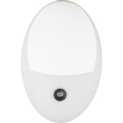 Globo - LED oriëntatielamp met sensor voor stopcontact 4xLED/0,6W/230V 6500K
