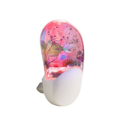 Globo 31937 - Éclairage d'orientation RGB sur prise ENIO 3xLED-RGB/0,07W/230V