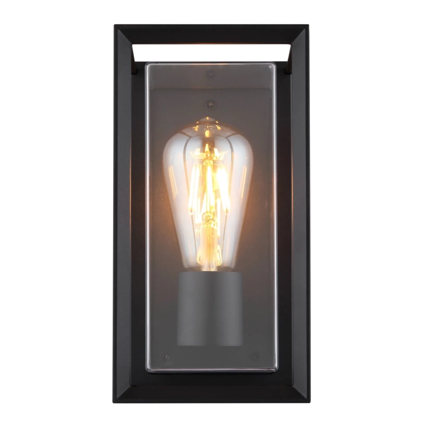 Globo - Wandlamp voor buiten 1xE27/60W/230V IP44 zwart