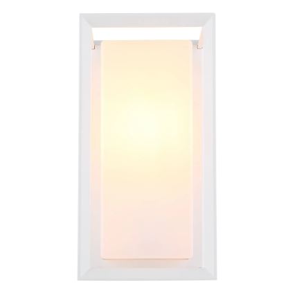 Globo - Wandlamp voor buiten 1xE27/60W/230V IP44 wit