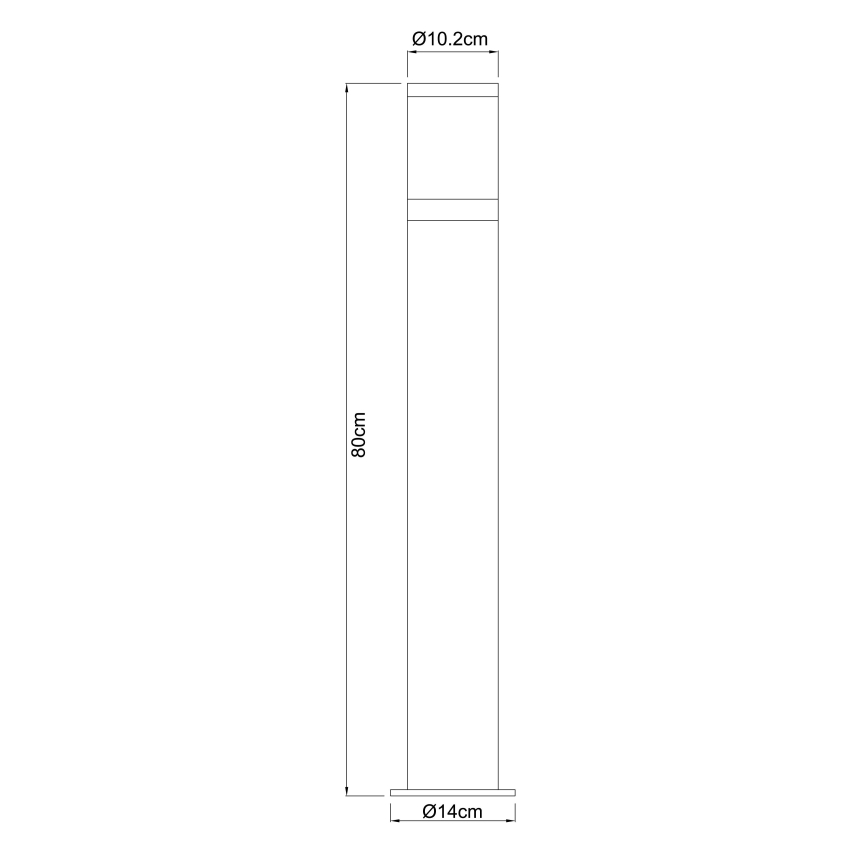 Globo - Buitenlamp 1xE27/60W/230V IP44