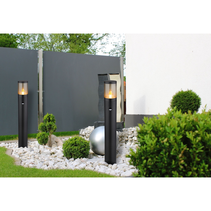 Globo - Sensorlamp voor buiten 1xE27/60W/230V 80 cm IP44