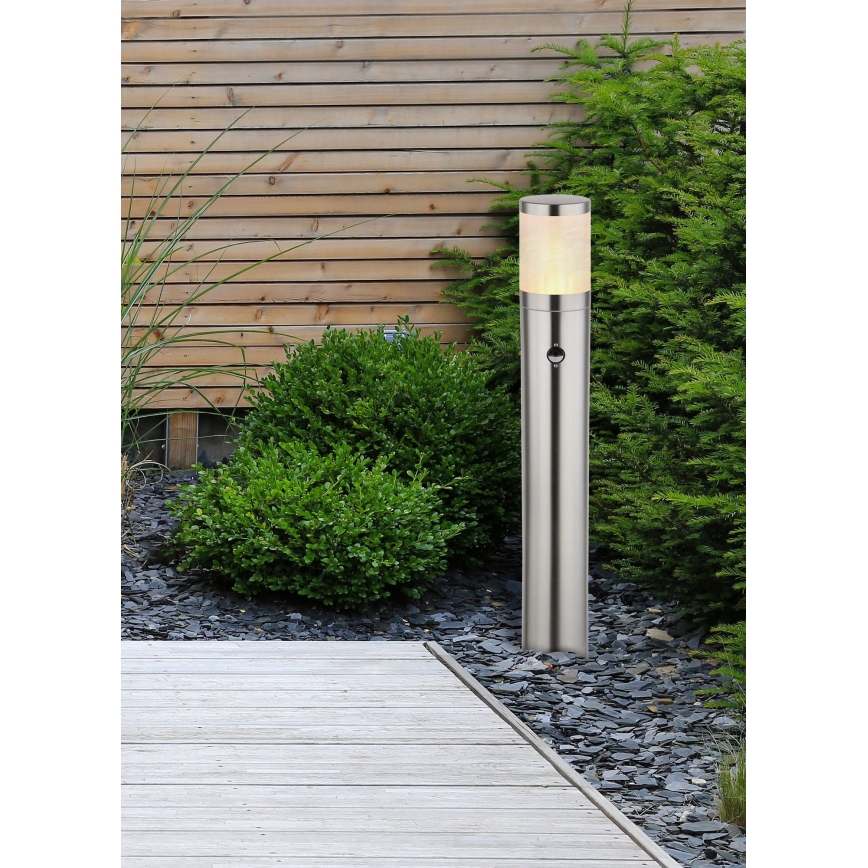 Globo - Sensorlamp voor buiten 1xE27/60W/230V 80 cm