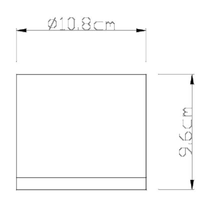 Globo - Plafondlamp voor buiten 1xGX53/11W/230V IP44