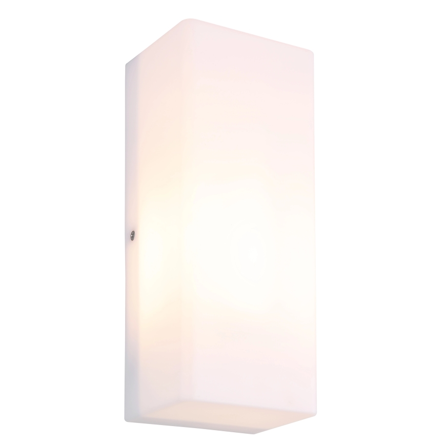 Globo - Buitenwandlamp 1xE27/15W/230V IP44 wit