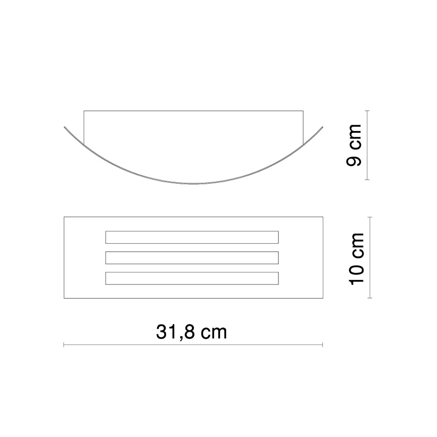 Globo - LED Buitenlamp 1xE27/20W/230V IP44