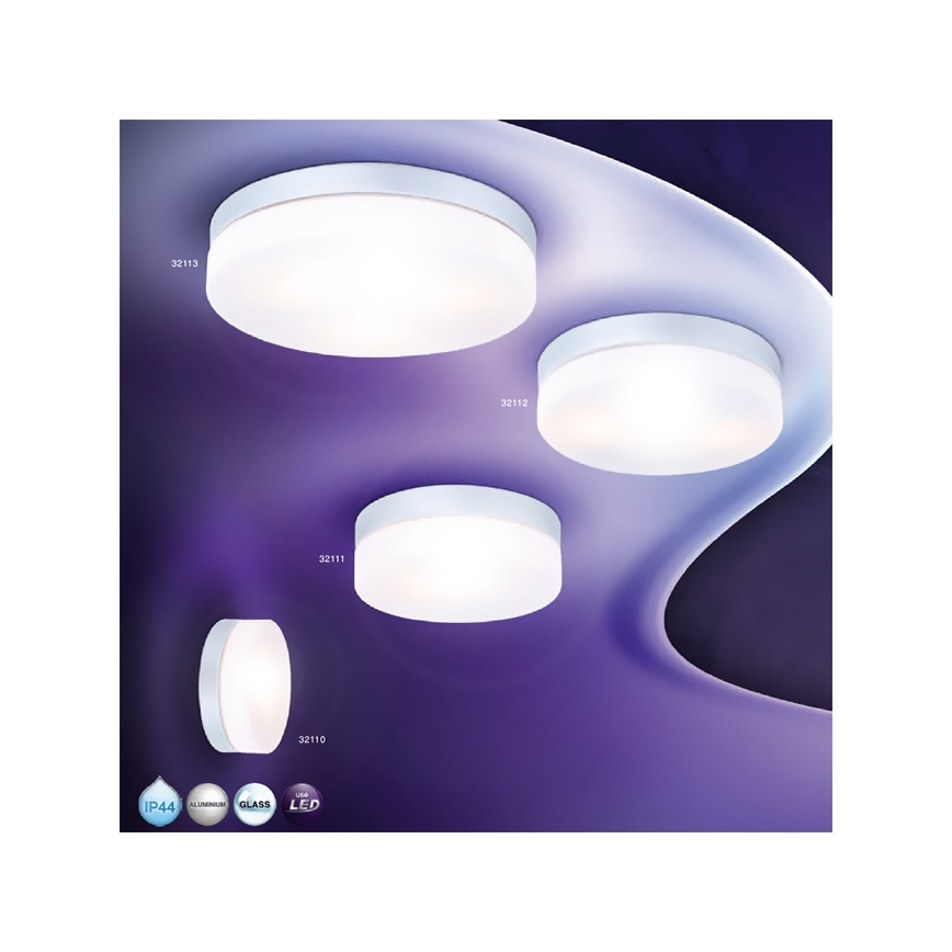 Globo 32112 - Luminaire salle de bain VRANOS 2xE27/40W/230V IP44