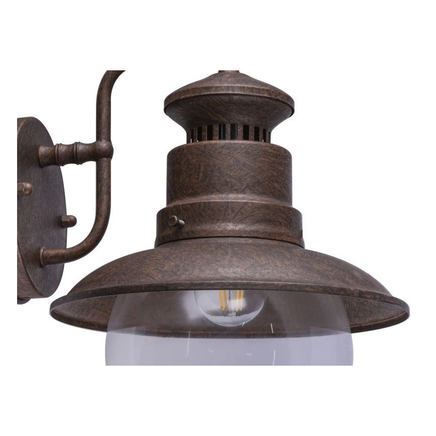 Globo - Wandlamp voor buiten 1x E27 / 60W / 230V IP44