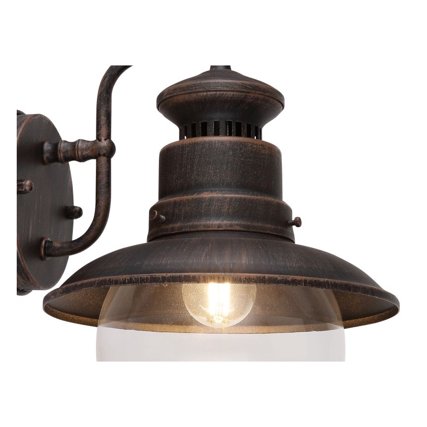 Globo - Wandlamp voor buiten 1x E27 / 60W / 230V IP44