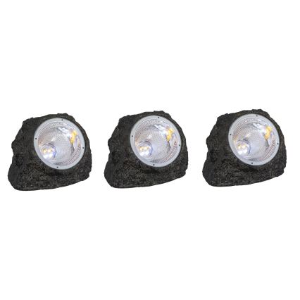 Globo - LOT 3x Lampe solaire LED/1,2V IP44