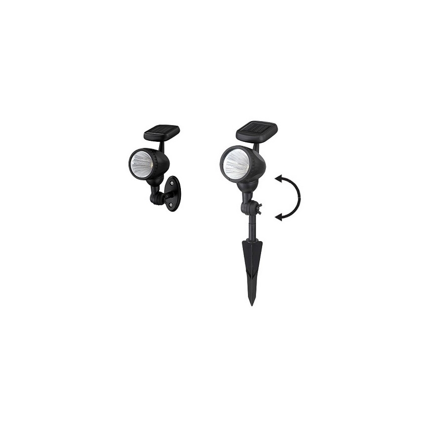 Globo - LED Solar verlichting 3xLED/0,06W IP44