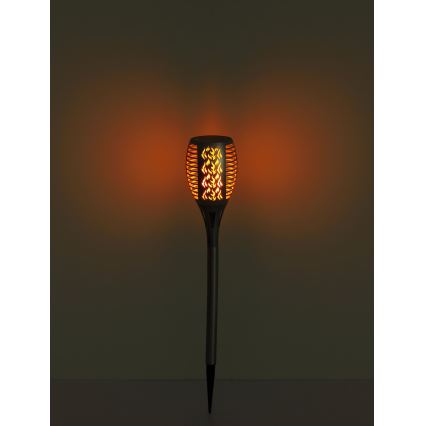 Globo - LED Solar lamp LED/3,6W/3V 1800K IP44 glanzend chroom