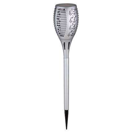 Globo - LED Solar lamp LED/3,6W/3V 1800K IP44 glanzend chroom
