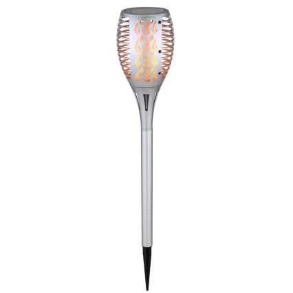 Globo - LED Solar lamp LED/3,6W/3V 1800K IP44 glanzend chroom