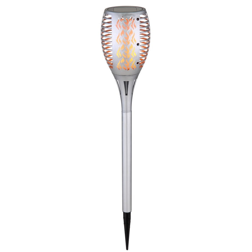 Globo - LED Solar lamp LED/3,6W/3V 1800K IP44 glanzend chroom