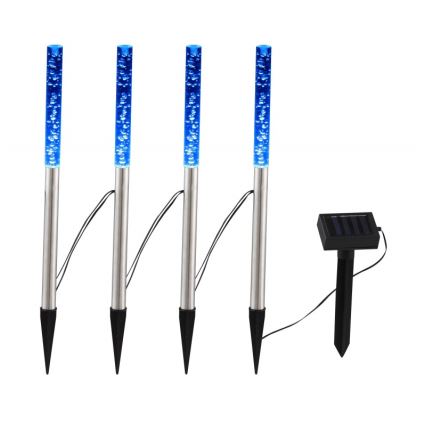 Globo - LOT 4x Lampe solaire 4xLED/0,07W IP44 600 mAh