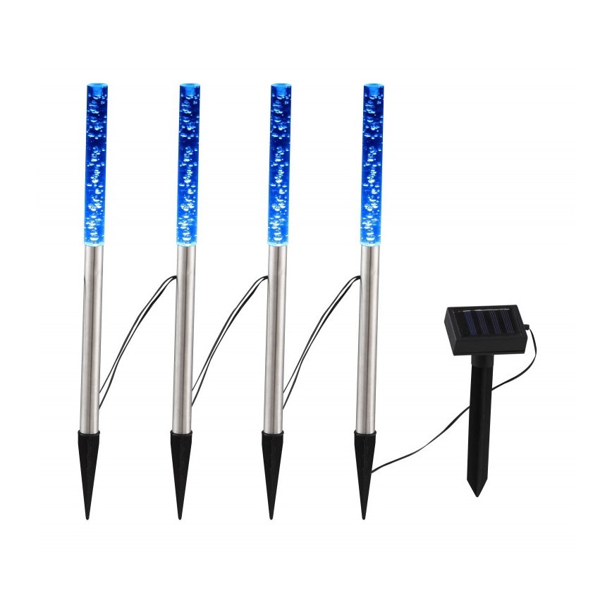 Globo - LOT 4x Lampe solaire 4xLED/0,07W IP44 600 mAh