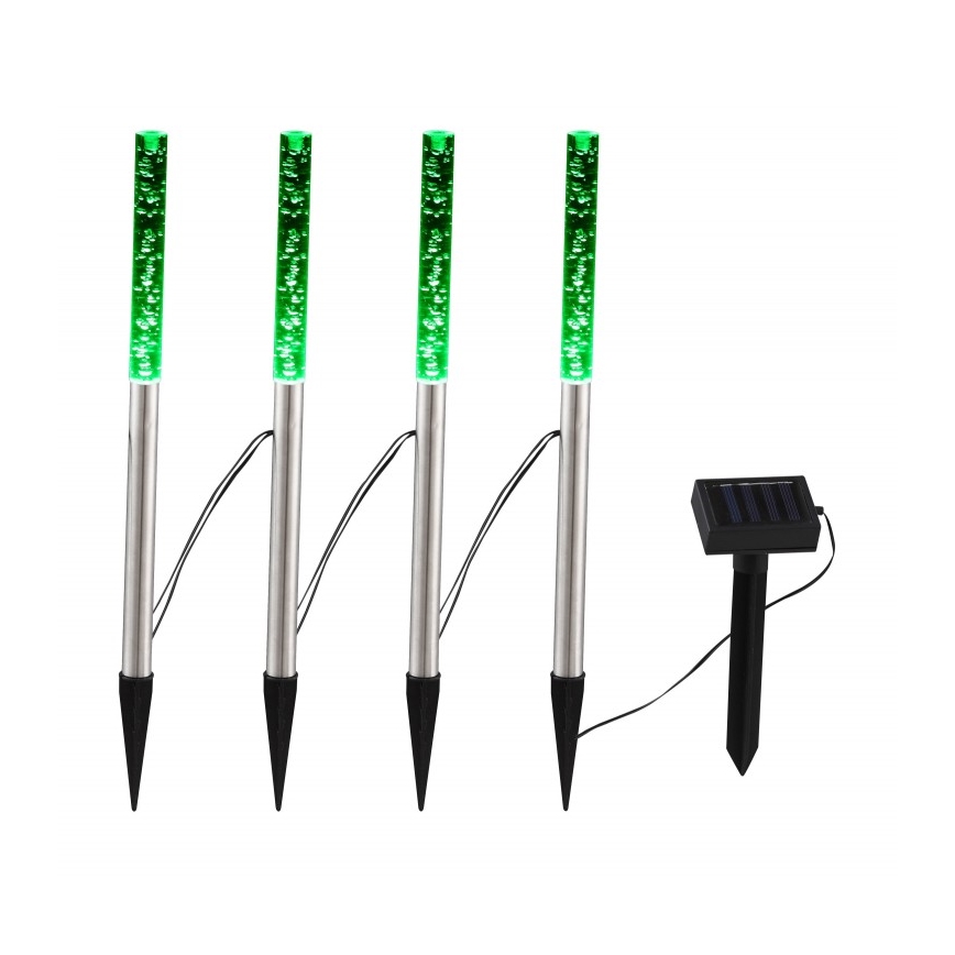 Globo - LOT 4x Lampe solaire 4xLED/0,07W IP44 600 mAh