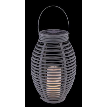Globo - Lampe solaire LED/0,06W/3,2V IP44 200 mAh rotin