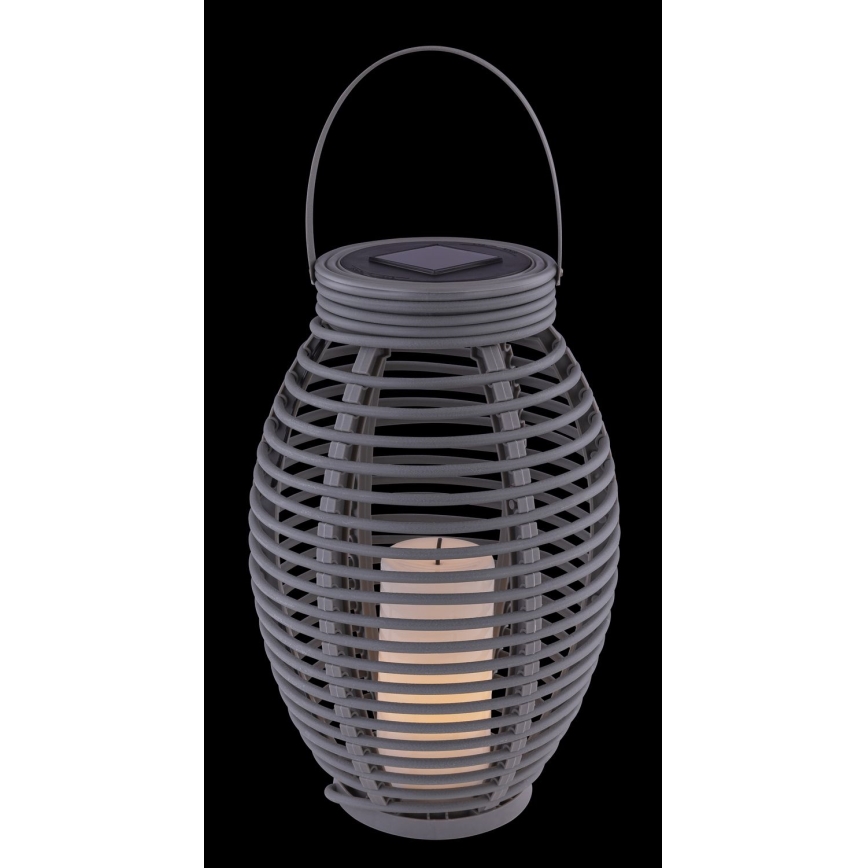 Globo - Lampe solaire LED/0,06W/3,2V IP44 200 mAh rotin