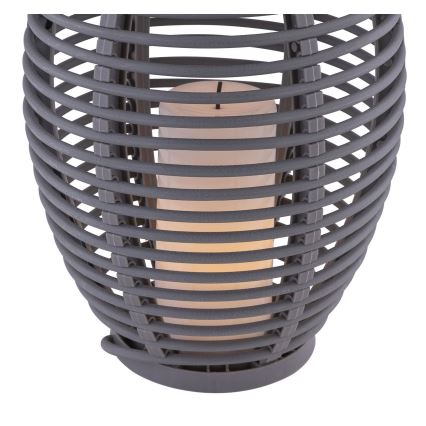 Globo - Lampe solaire LED/0,06W/3,2V IP44 200 mAh rotin