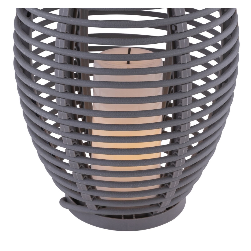 Globo - Lampe solaire LED/0,06W/3,2V IP44 200 mAh rotin