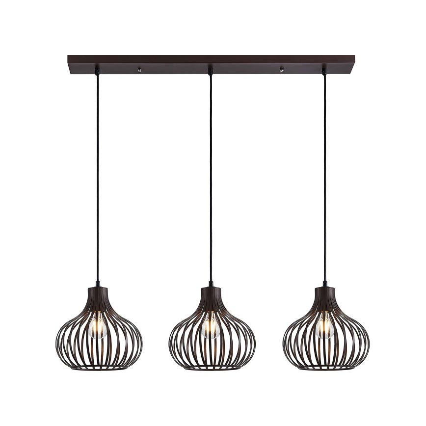 Globo - Hanglamp aan een koord 3xE27/40W/230V
