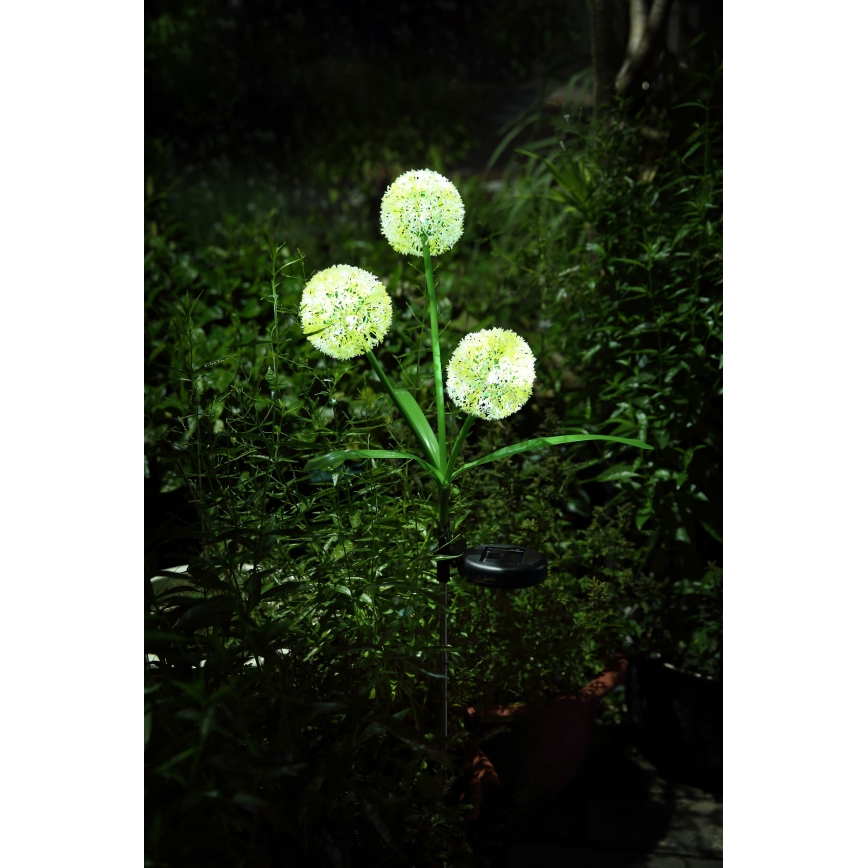 Globo  - Lampe solaire 3xLED/0,06W/3V 5000K IP44 jaune